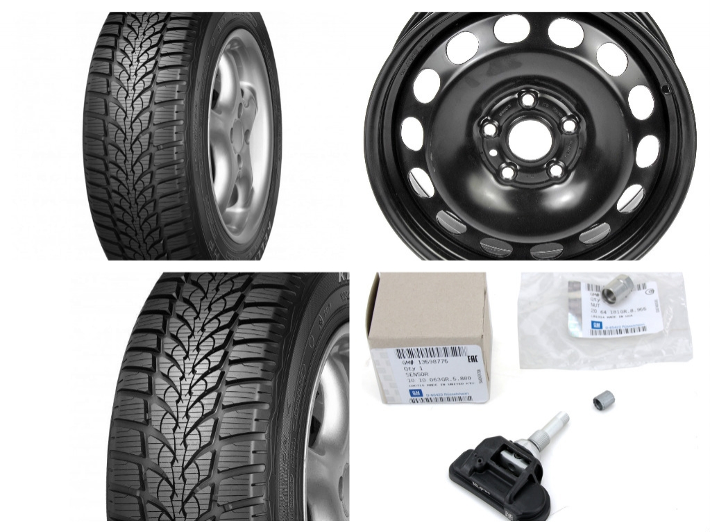 Kit janta cu senzor presiune si anvelopa Kelly Winter HP 205/60 R16 iarna Opel Astra J benzina Kit jante si anvelope Opel Astra J